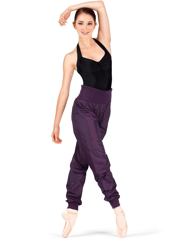 Amazon.com: Sansha Adult High Waist Garbage Bag Dance Pants